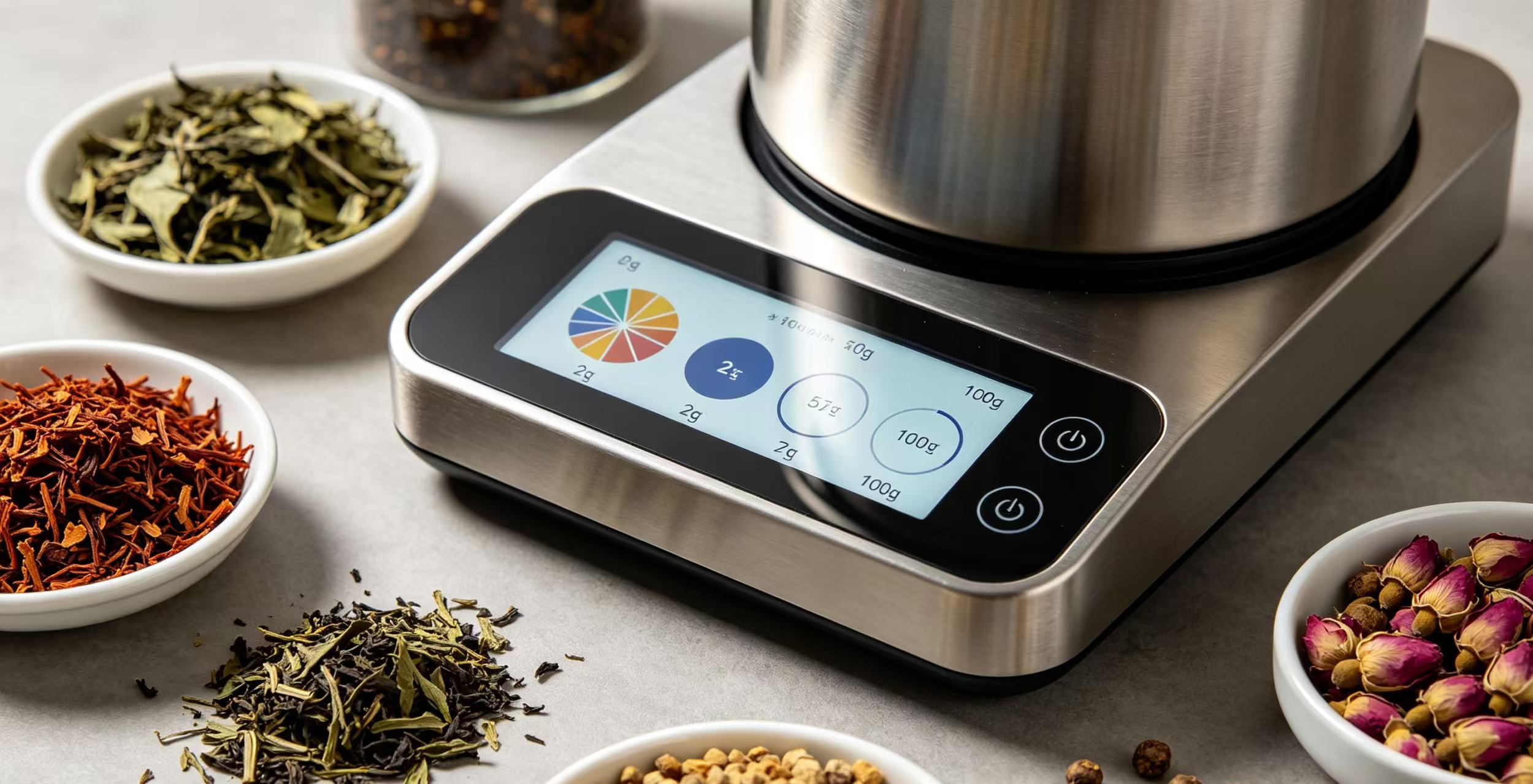 La demanda de producción con múltiples especificaciones impulsa la popularidad de la báscula de té de 2 ga 100 g con 1 año de garantía