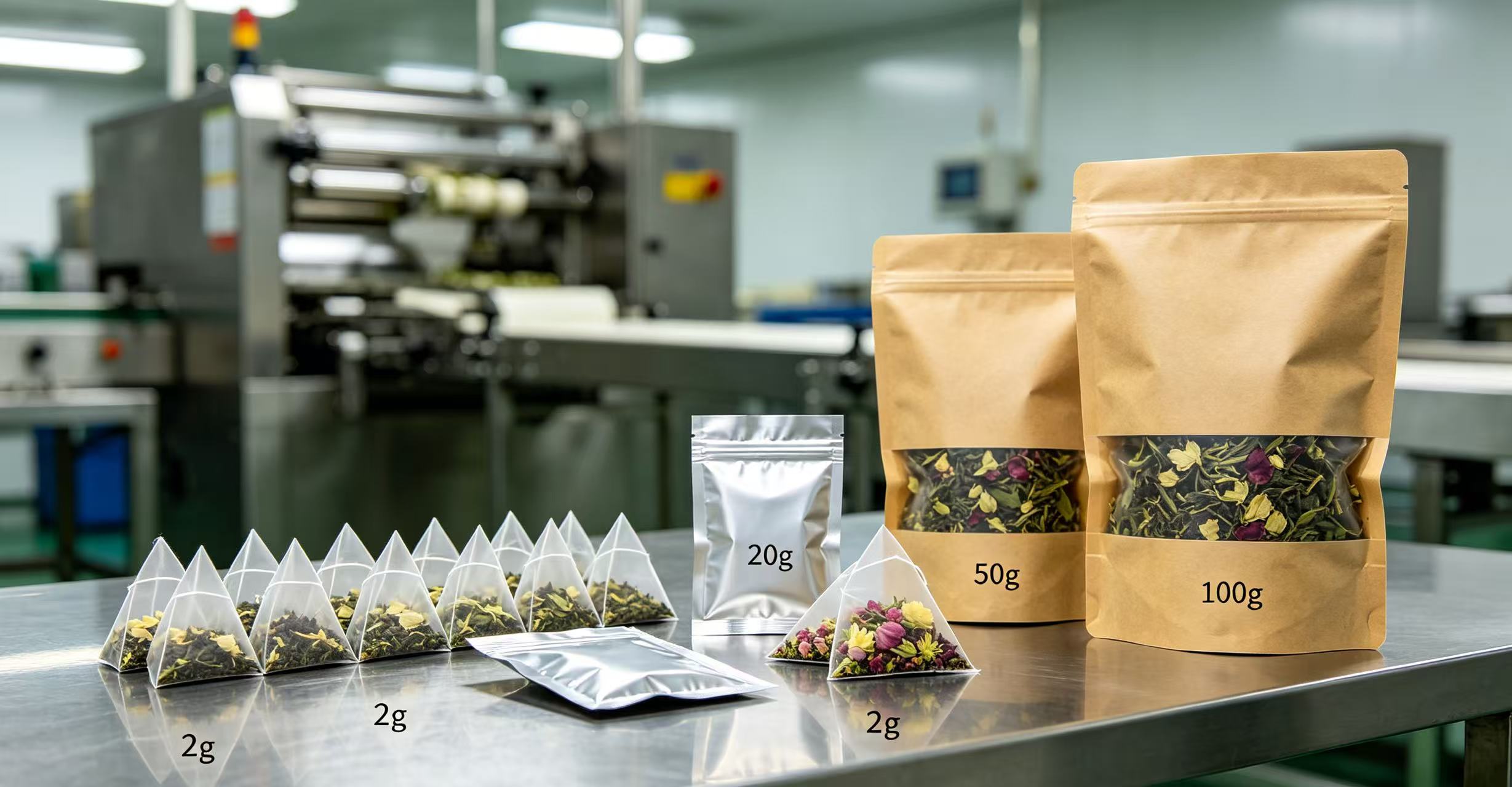 El ajuste de peso flexible hace que la báscula de té de calidad de 2 g a 100 g se ajuste a la fabricación de té en lotes mixtos
