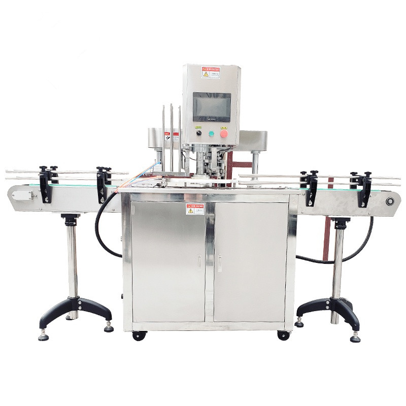 Máquina automática para coser latas