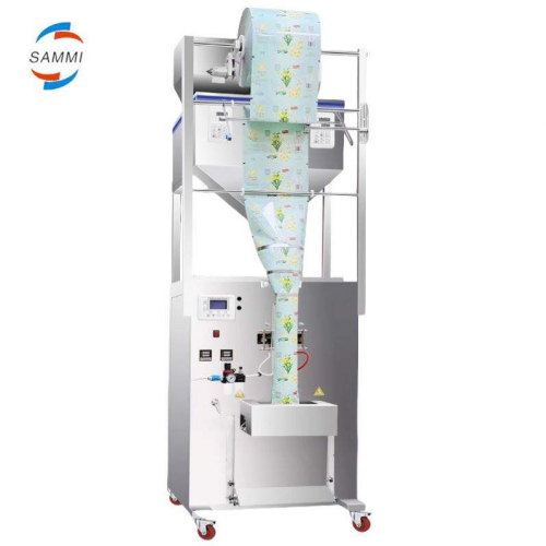 Empaquetadora vertical automática del pesador Multihed de la cabeza doble del embalaje vertical