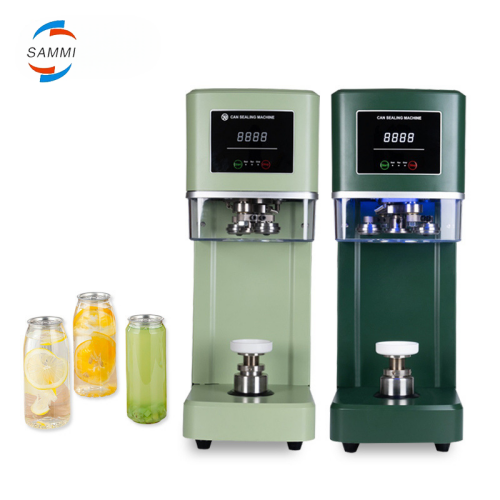Máquina selladora de latas de refresco completamente automática