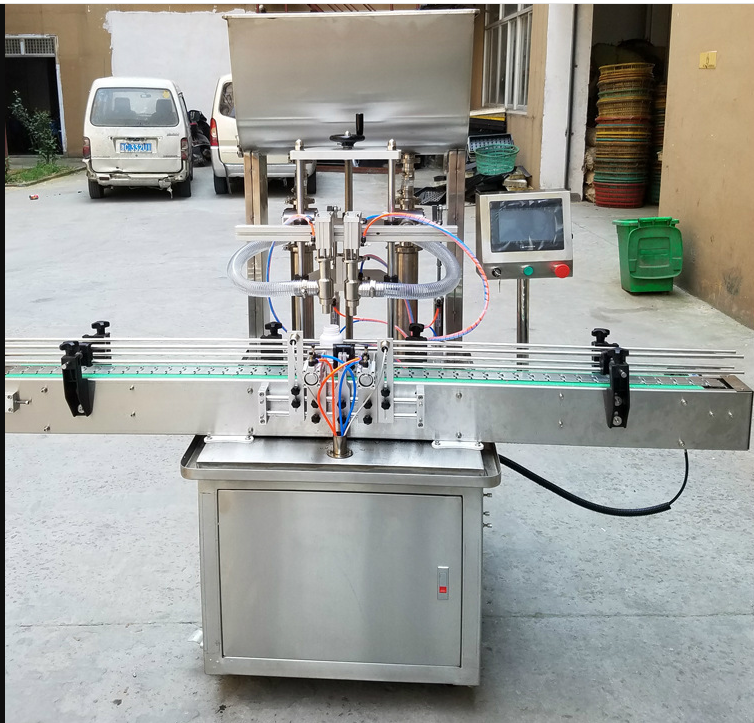 2 Heads Automatic Cream Paste Filling Machine