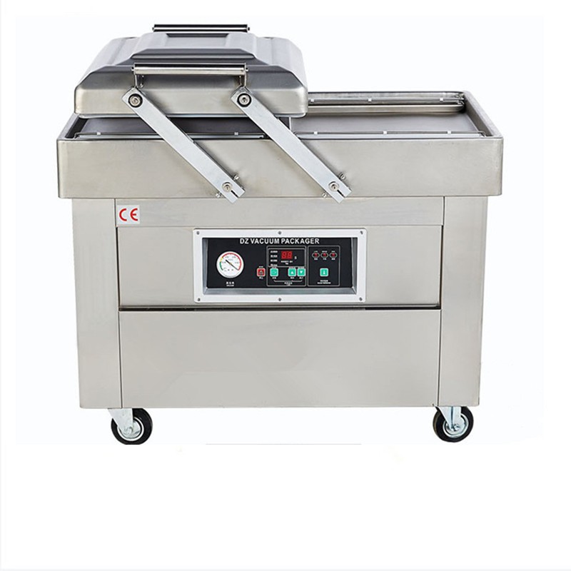 Máquina de envasado al vacío de doble cámara