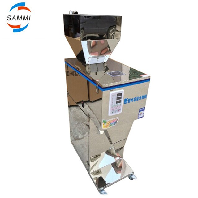 Máquina volumétrica de pesaje y llenado de té